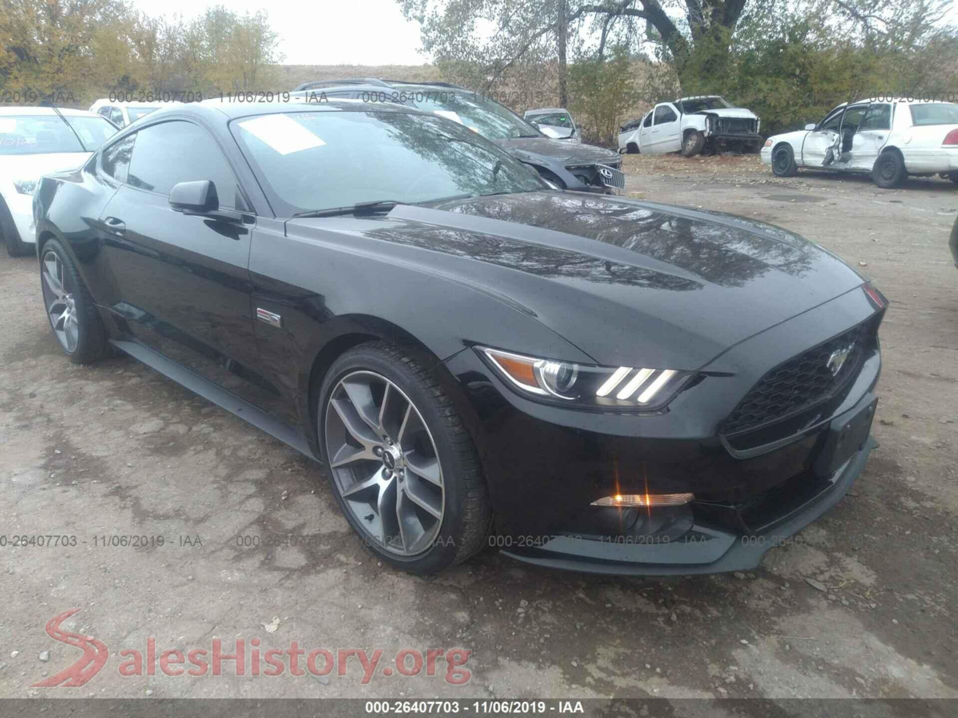 2015 FORD MUSTANG — VIN 1FA6P8TH4F5424093
