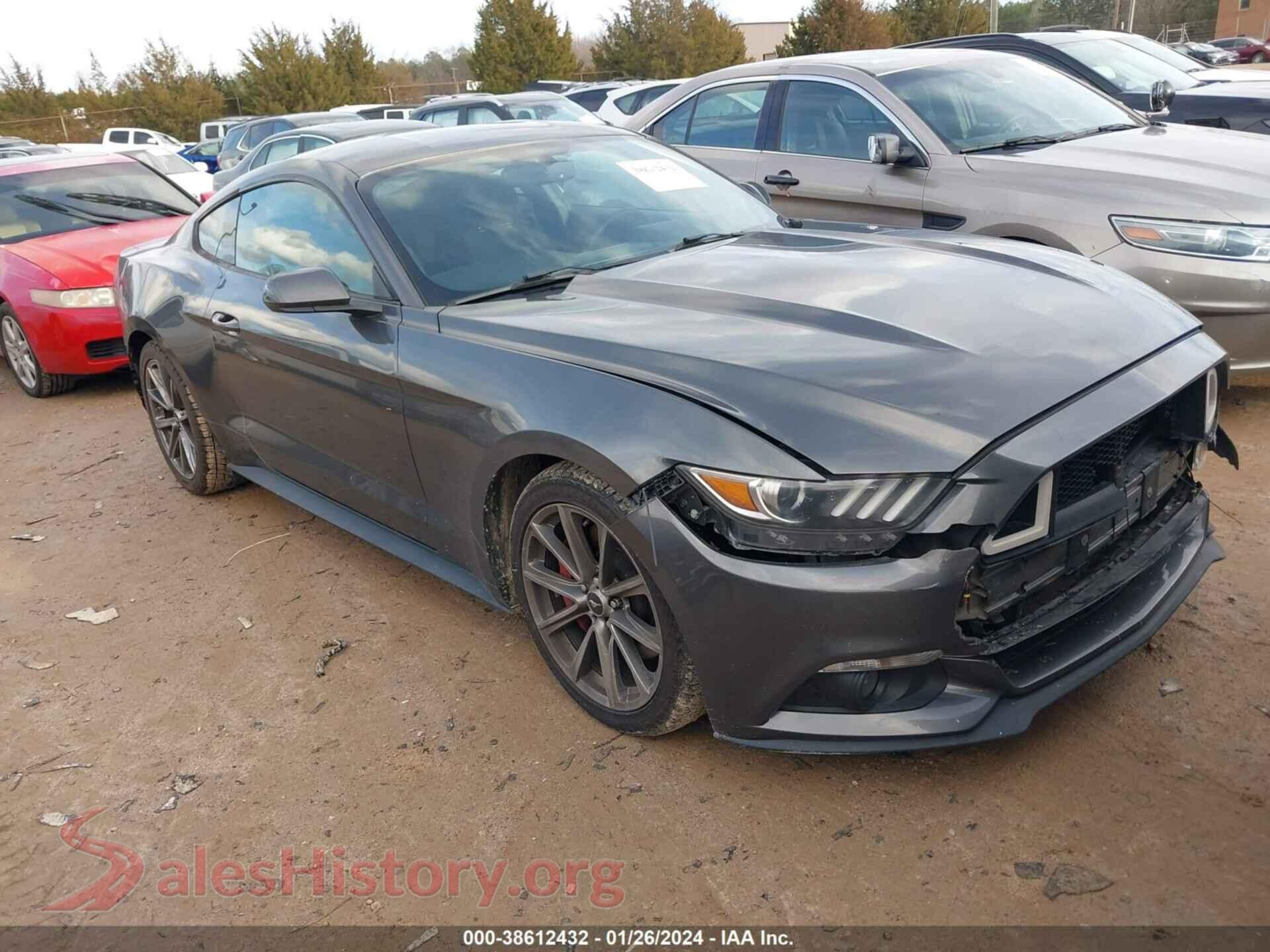 2016 FORD MUSTANG — VIN 1FA6P8TH5G5265845
