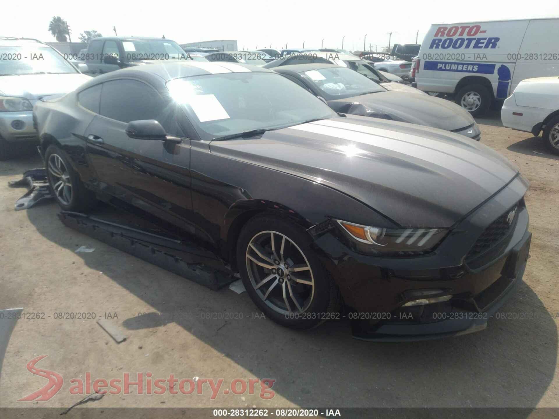 2017 FORD MUSTANG — VIN 1FA6P8TH7H5245498