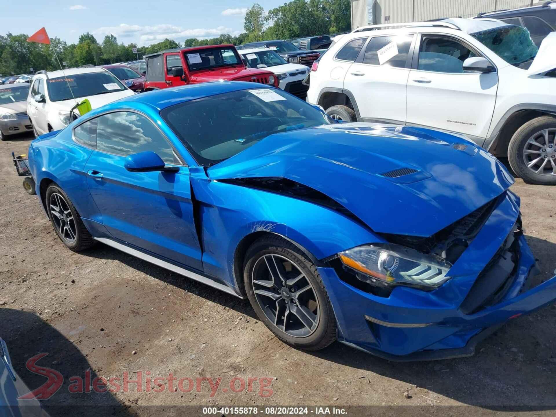 2020 FORD MUSTANG — VIN 1FA6P8TH7L5118081