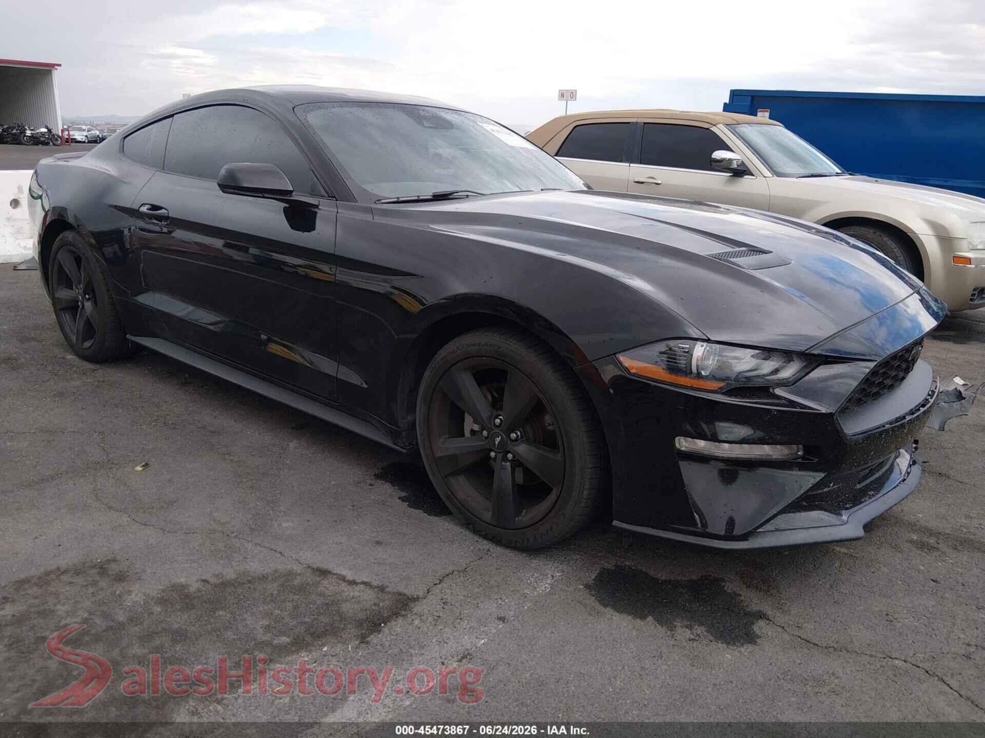 2022 FORD MUSTANG — VIN 1FA6P8TH9N5139663