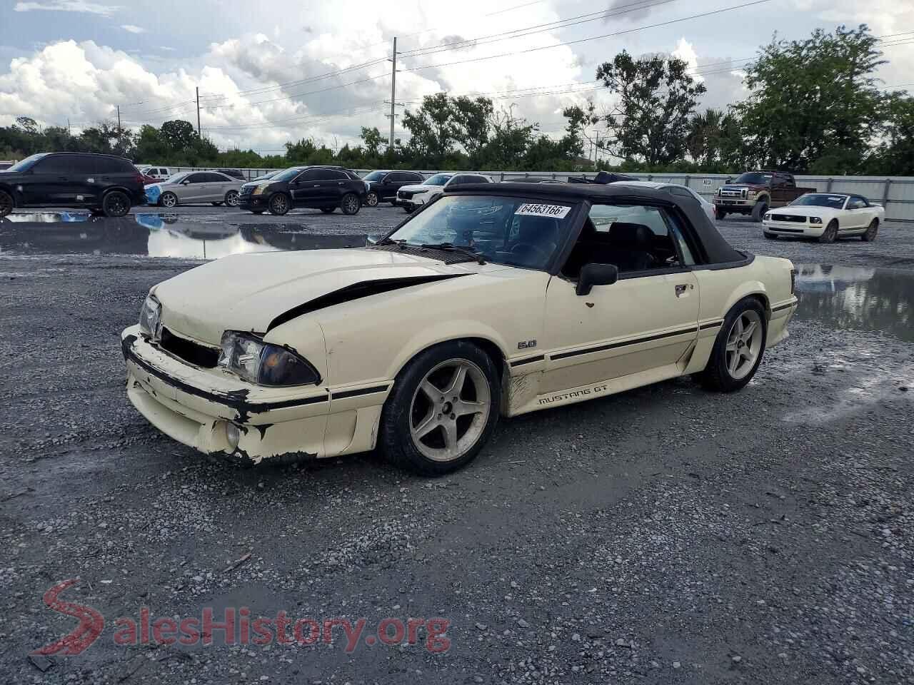 1989 FORD MUSTANG — VIN 1FABP45E5KF160896