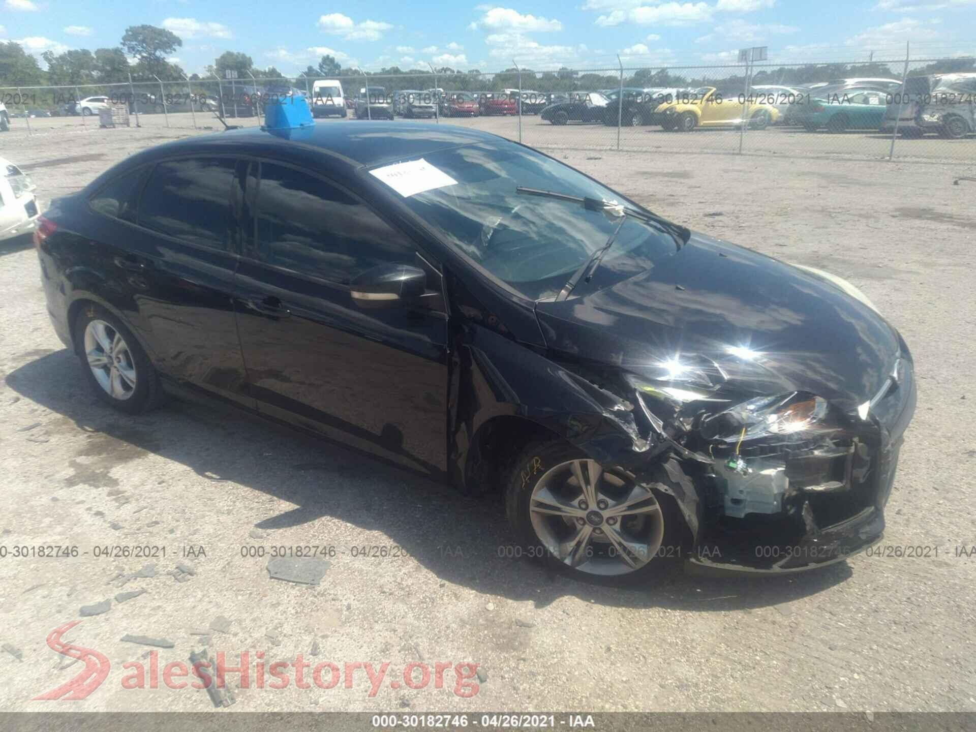 2014 FORD FOCUS — VIN 1FADP3F22EL216404