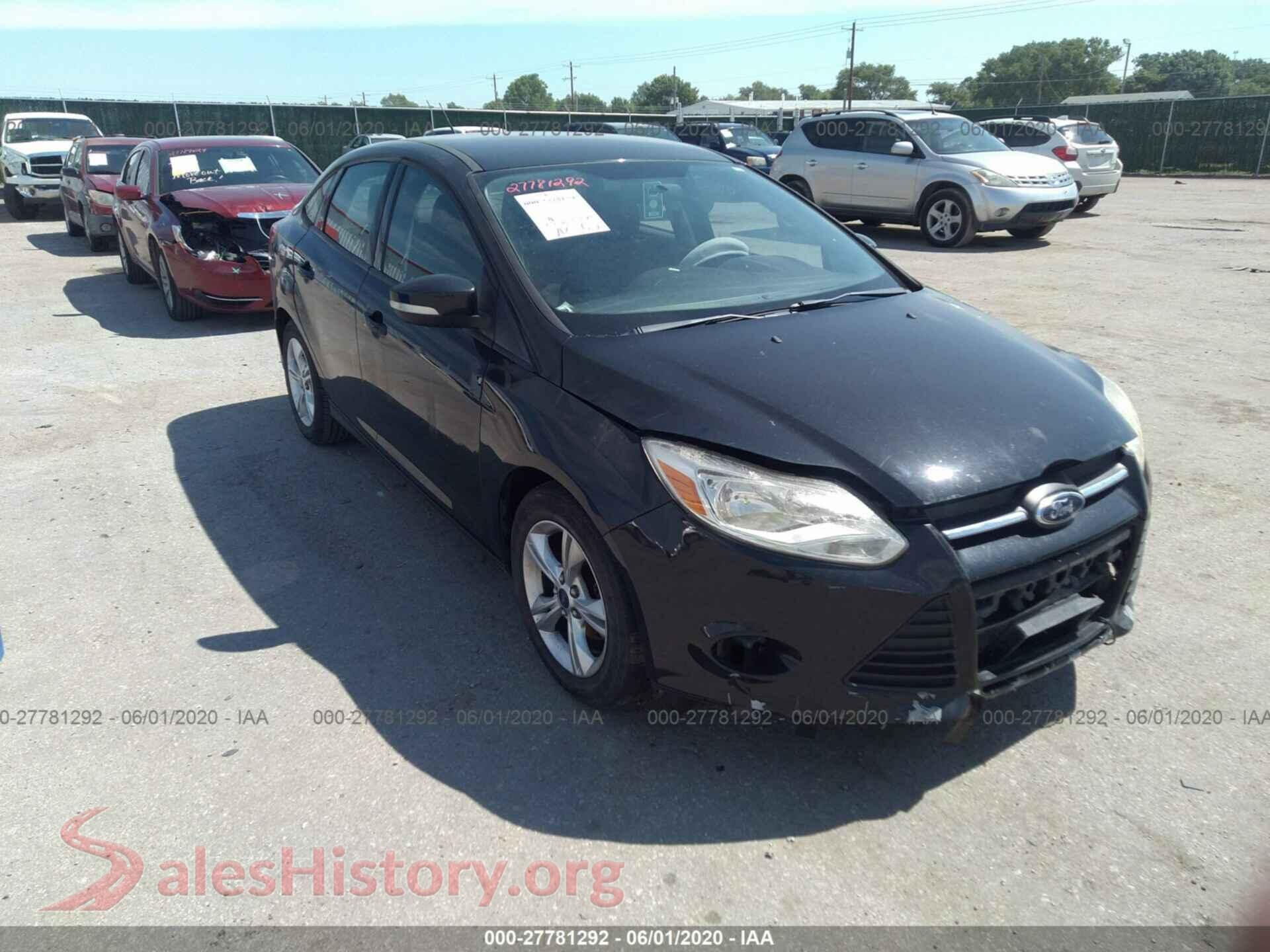 2013 FORD FOCUS — VIN 1FADP3F24DL234482