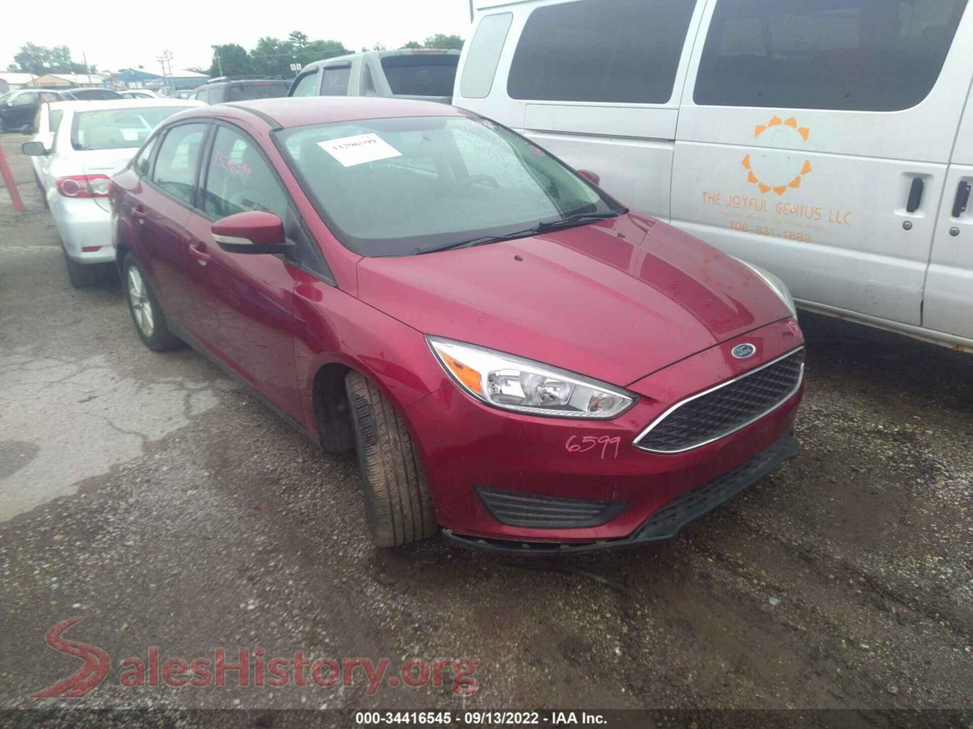 2015 FORD FOCUS — VIN 1FADP3FE6FL271319