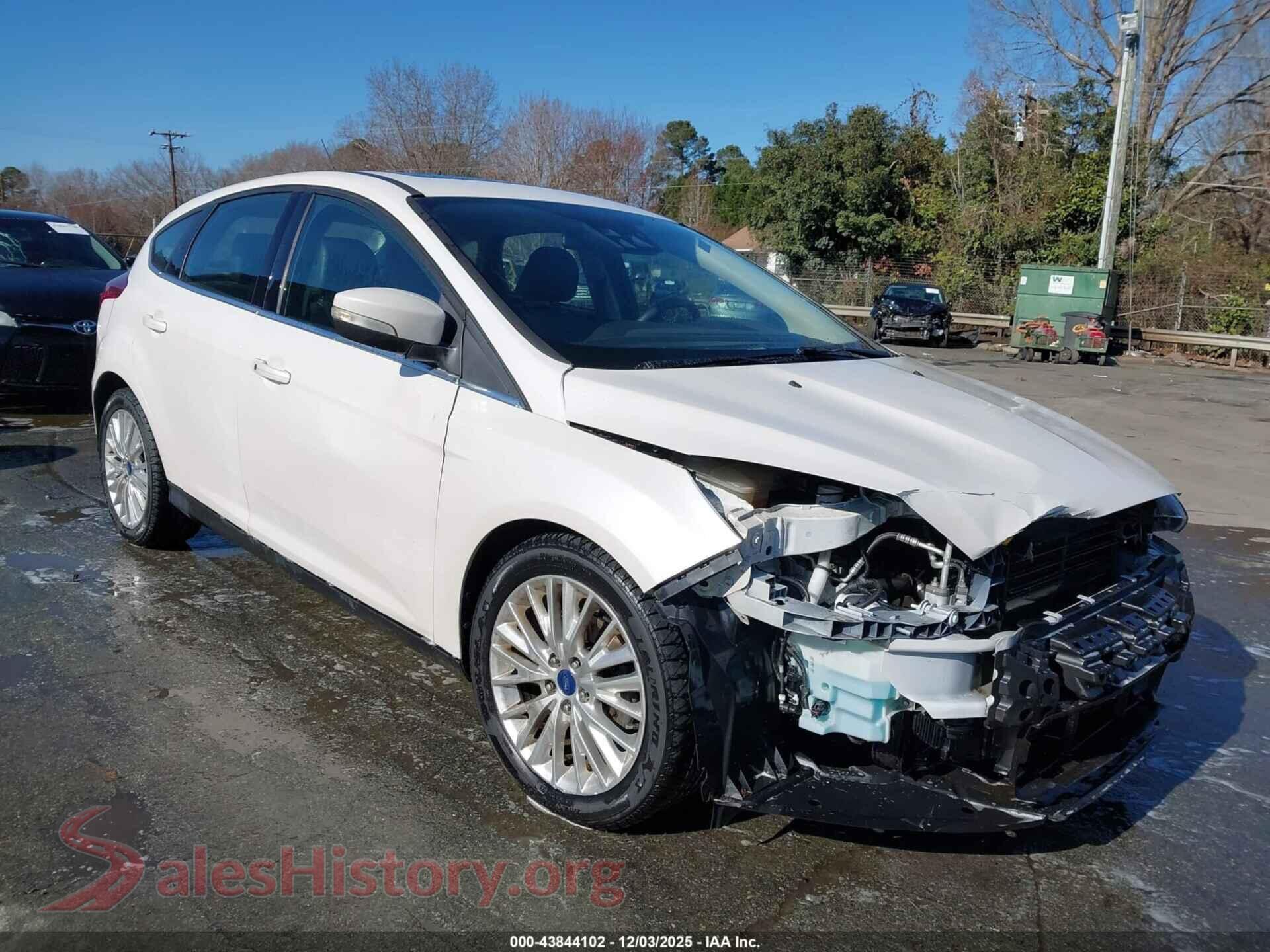 2018 FORD FOCUS — VIN 1FADP3N22JL226698