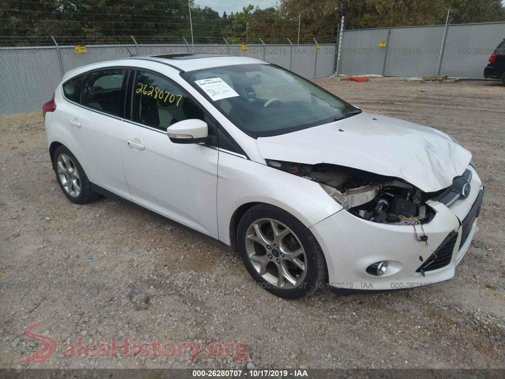 2013 FORD FOCUS — VIN 1FADP3N26DL145031