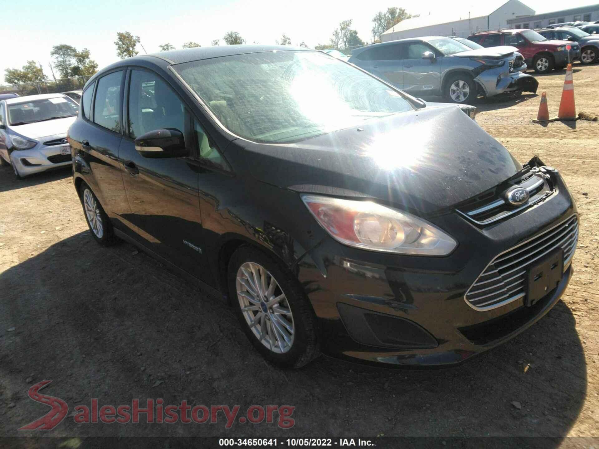 2013 FORD C-MAX HYBRID — VIN 1FADP5AU6DL548591
