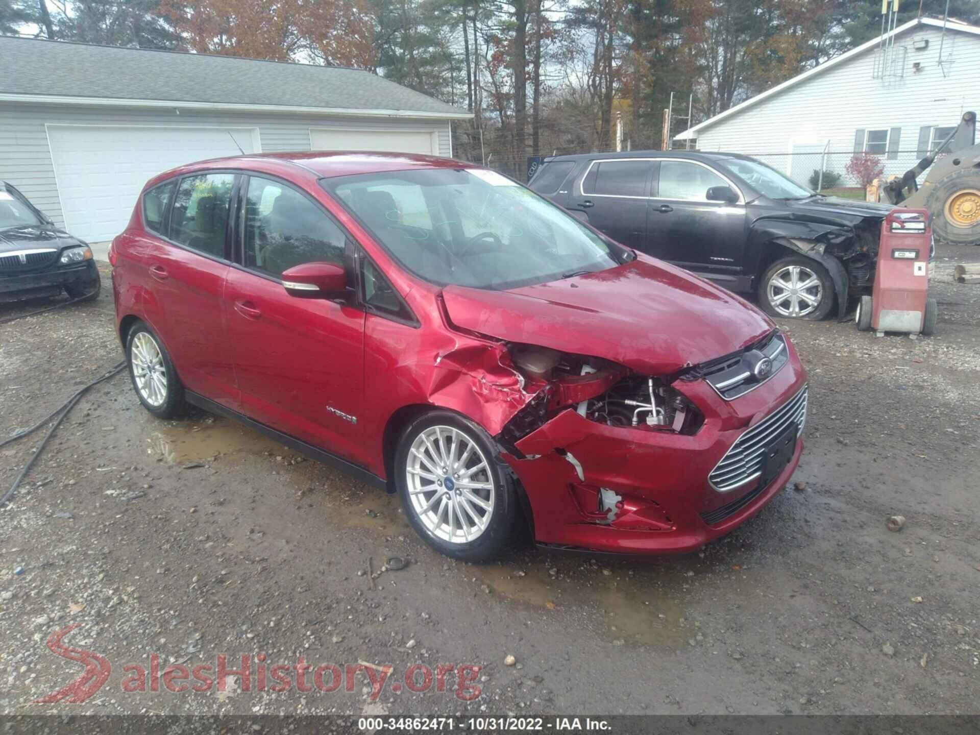 2013 FORD C-MAX HYBRID — VIN 1FADP5AU7DL521965