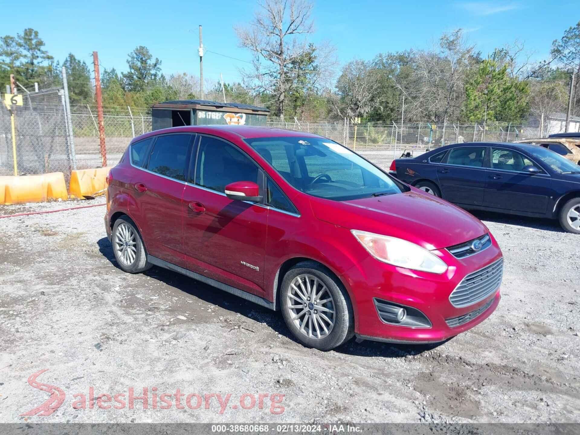 2013 FORD C-MAX HYBRID — VIN 1FADP5BU4DL538205