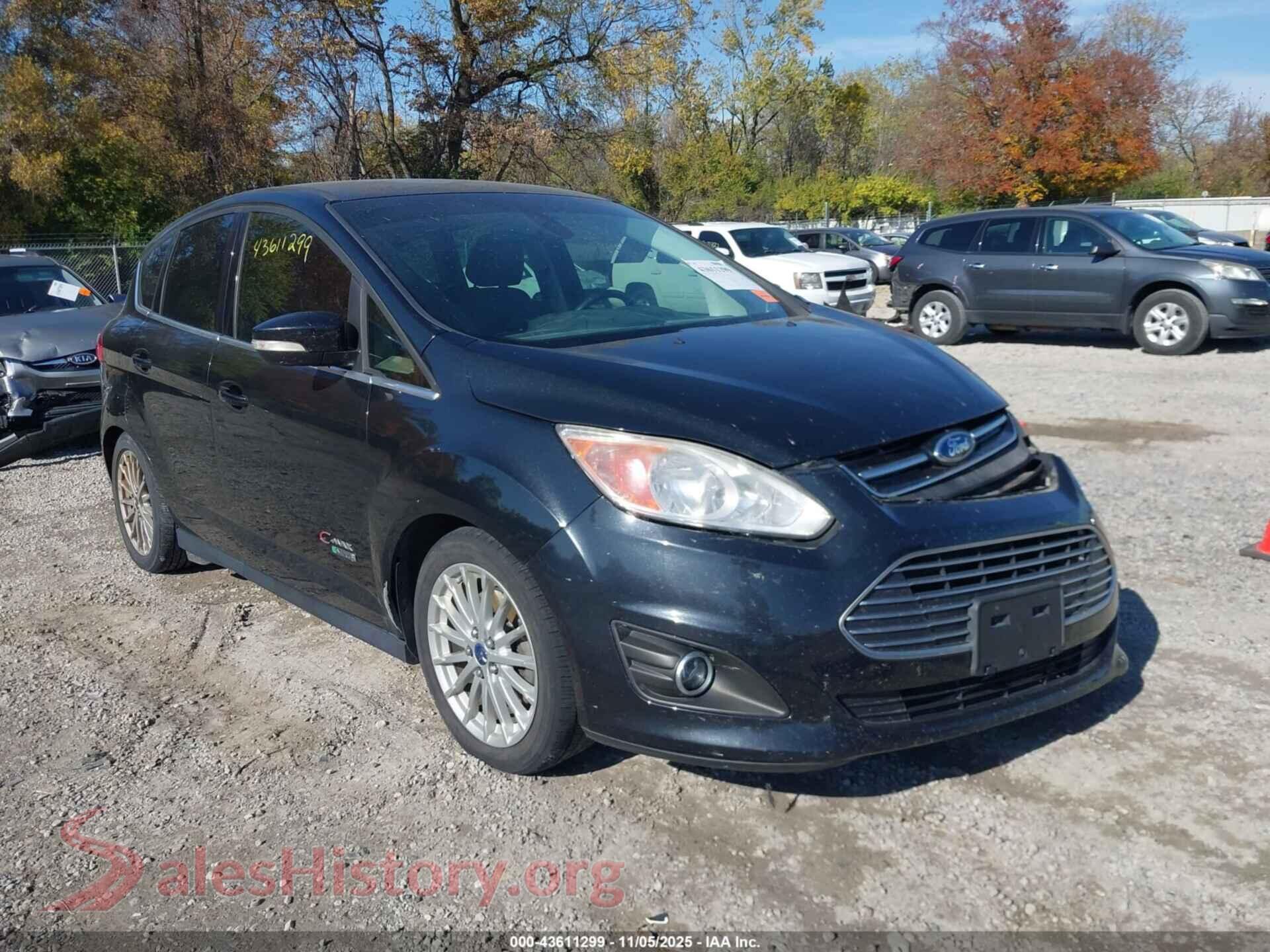 2014 FORD C-MAX ENERGI — VIN 1FADP5CU8EL512819