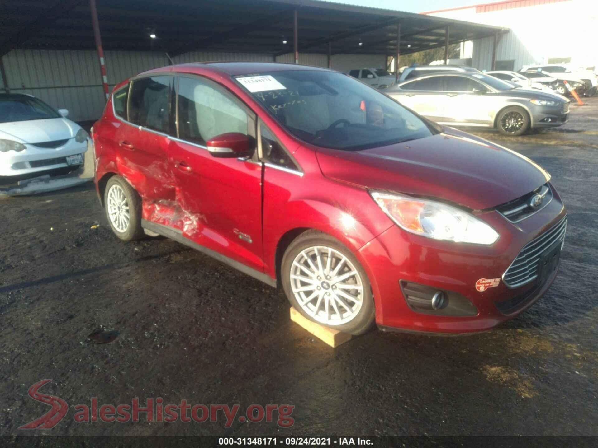 2016 FORD C-MAX ENERGI — VIN 1FADP5CU9GL117292