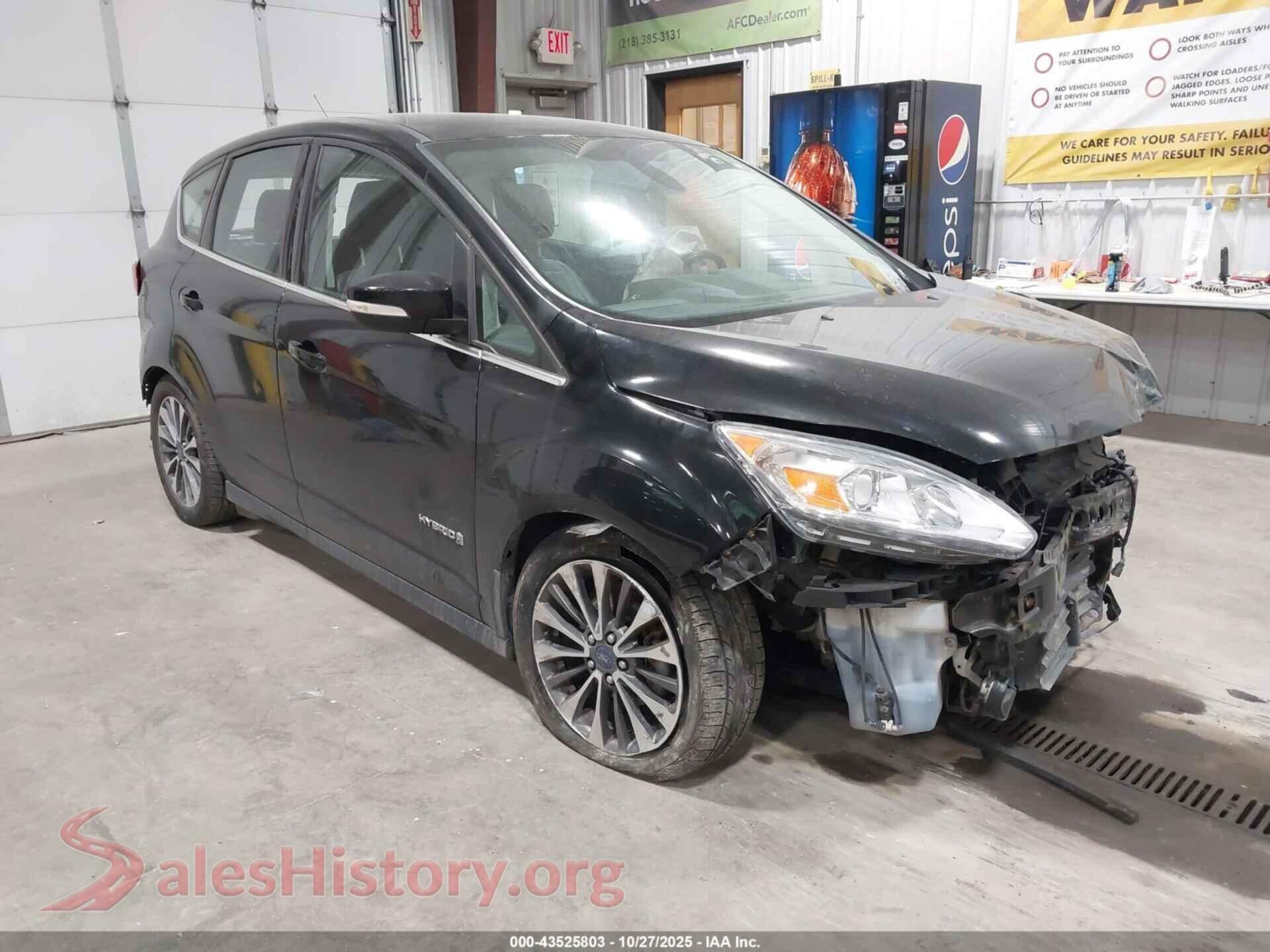 2017 FORD C-MAX HYBRID — VIN 1FADP5DU9HL105482