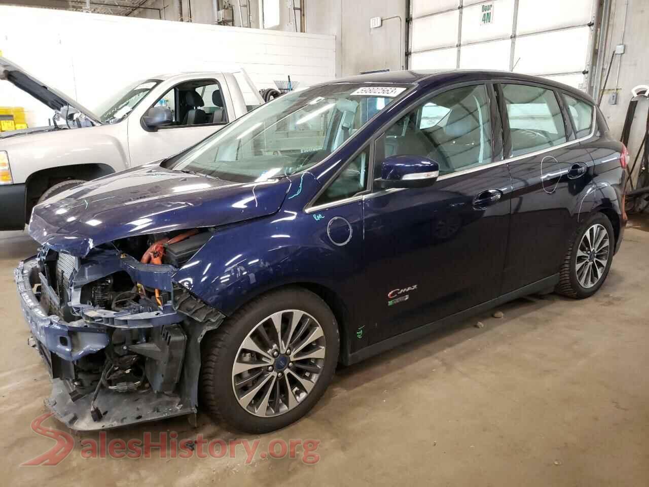 2017 FORD CMAX — VIN 1FADP5FU7HL116820