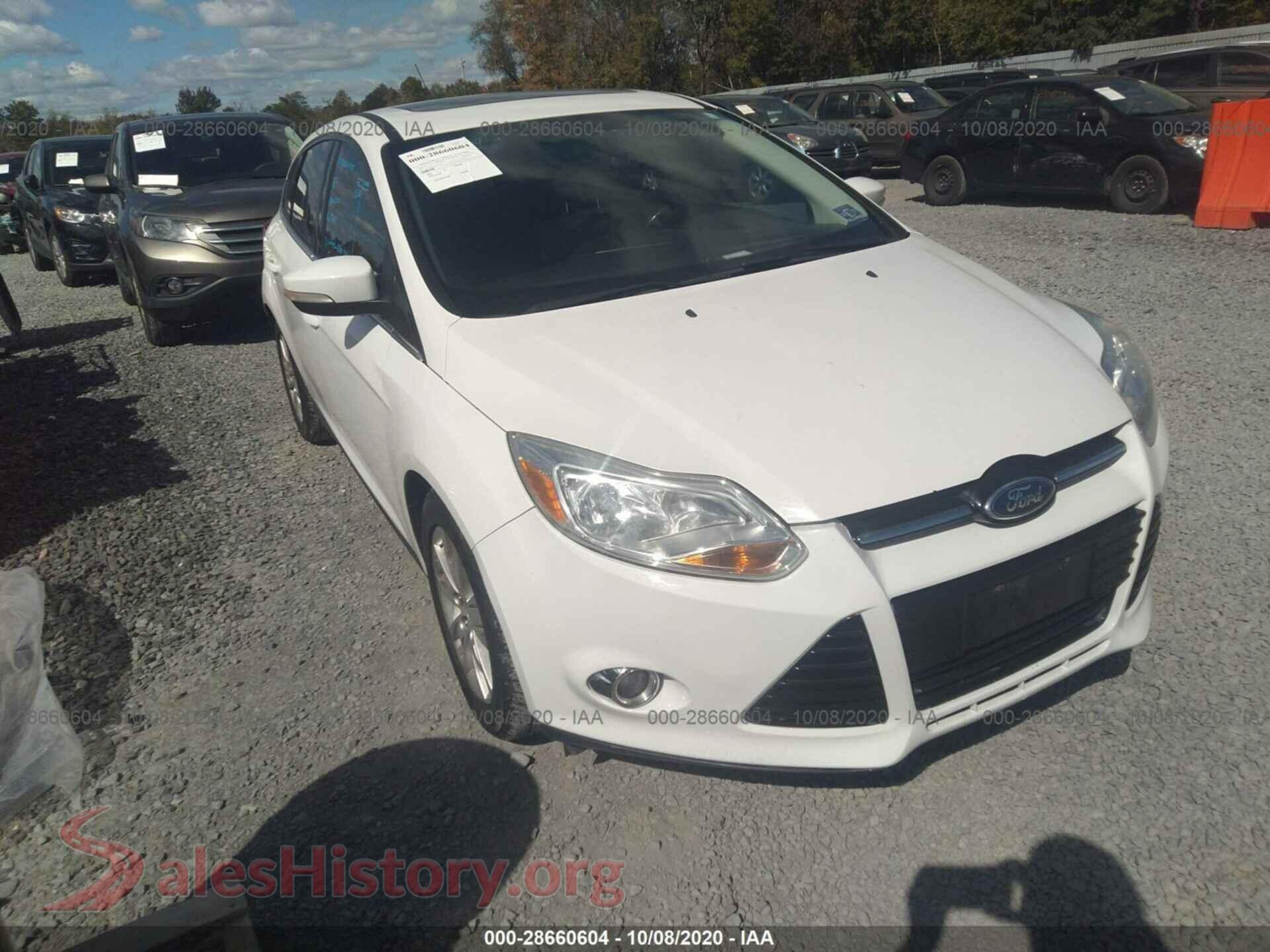 2012 FORD FOCUS — VIN 1FAHP3M24CL412698