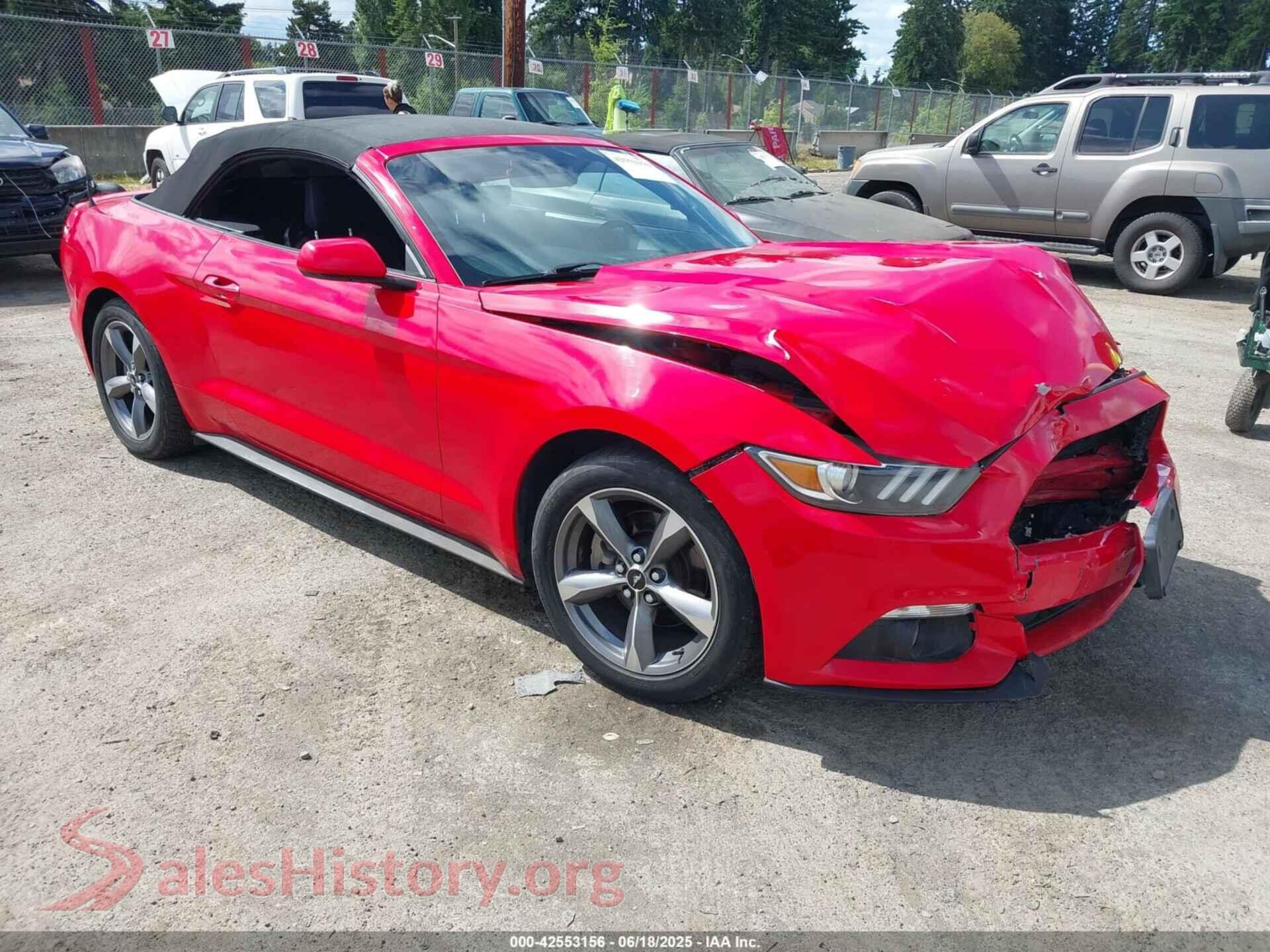 2015 FORD MUSTANG — VIN 1FATP8EM7F5419323