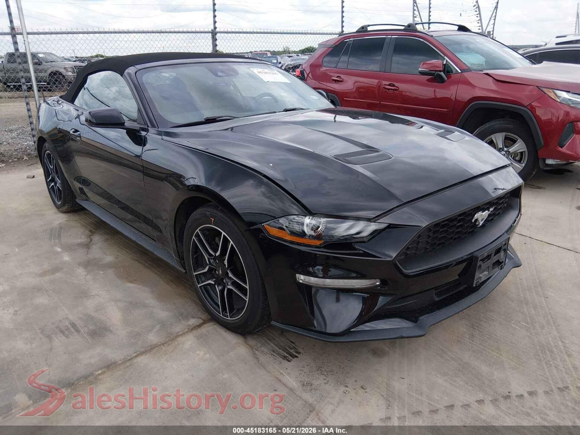 2022 FORD MUSTANG — VIN 1FATP8UH1N5103693
