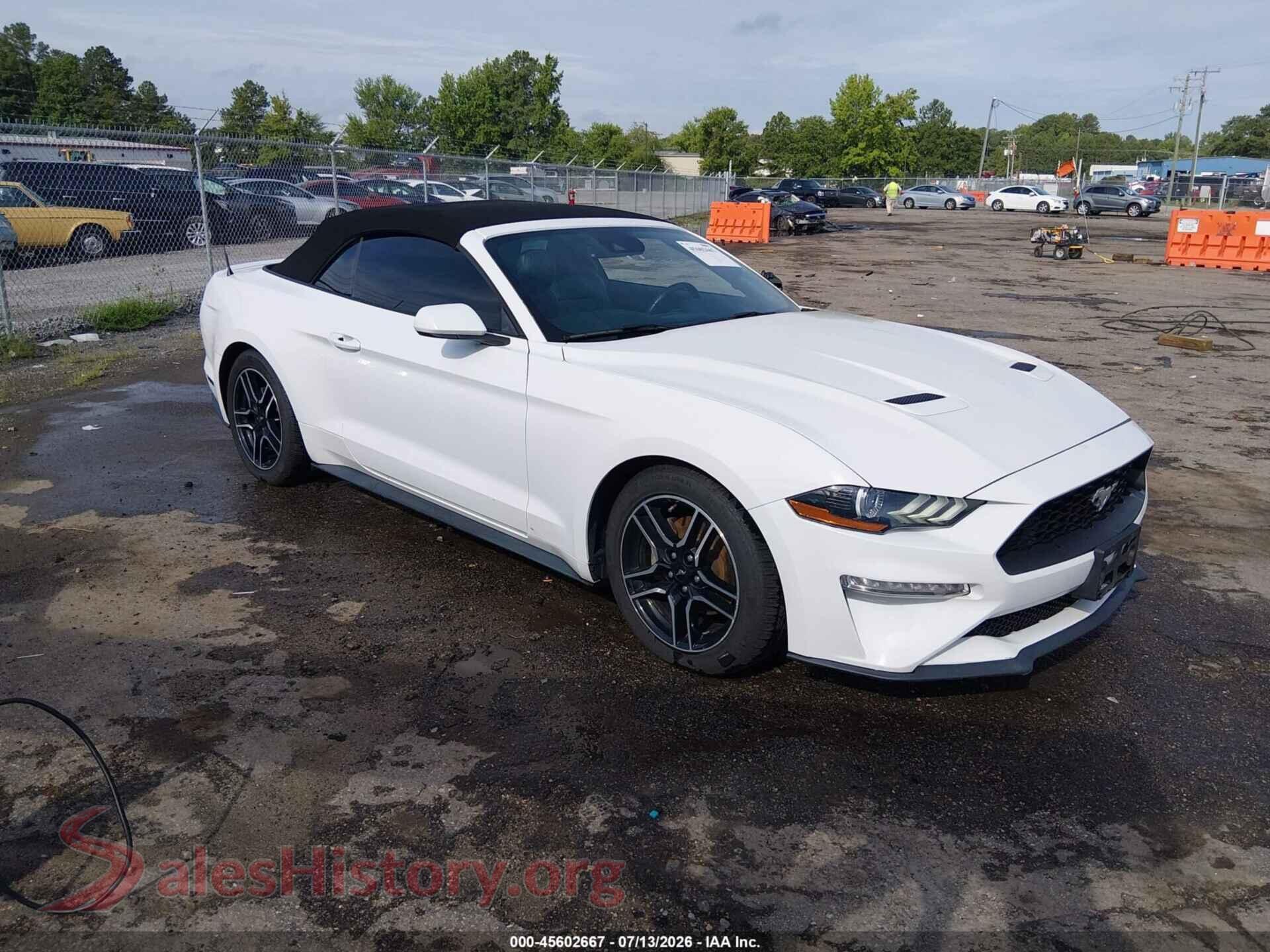 2022 FORD MUSTANG — VIN 1FATP8UH8N5106025