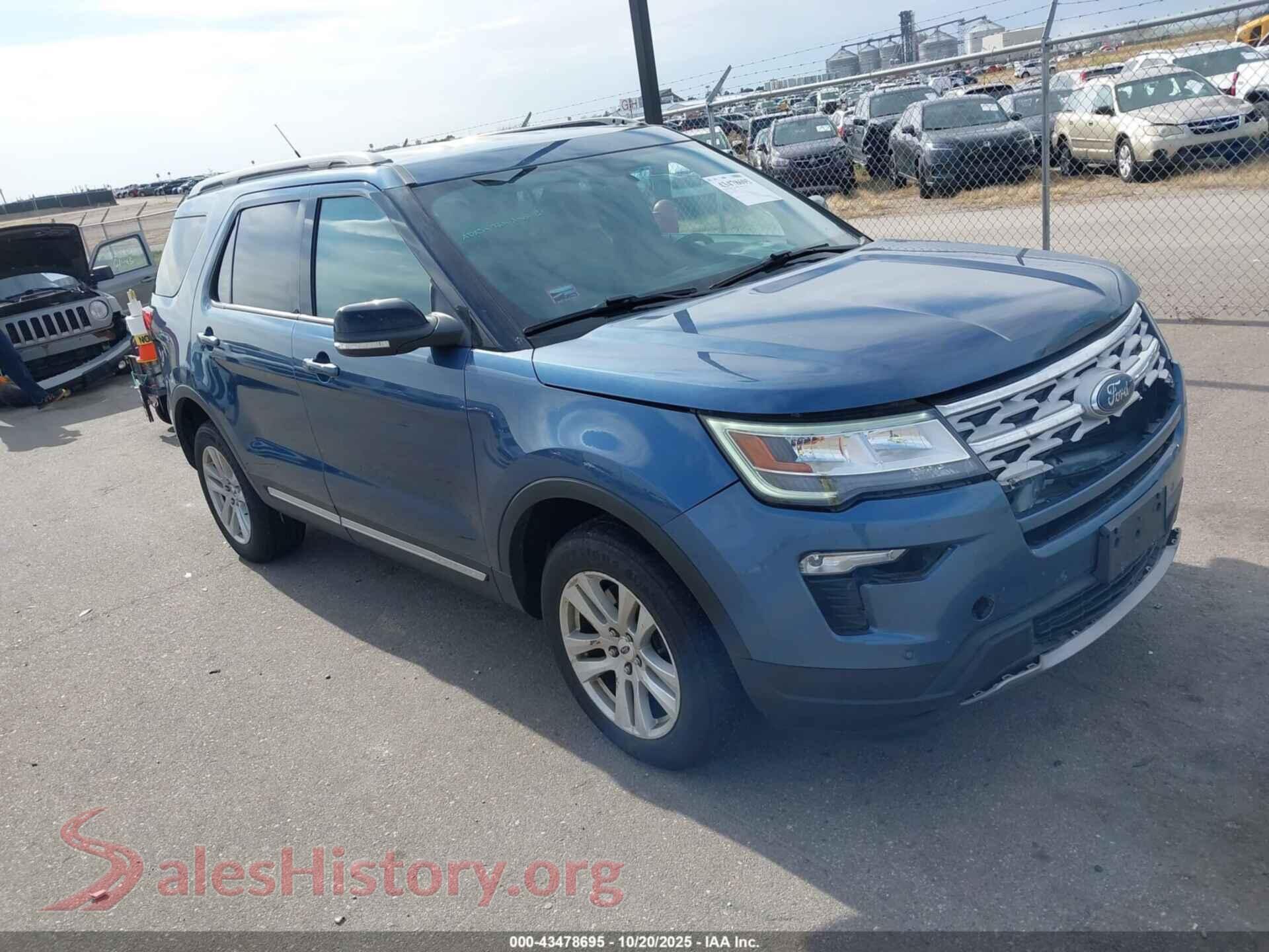 2018 FORD EXPLORER — VIN 1FM5K8D84JGC93789