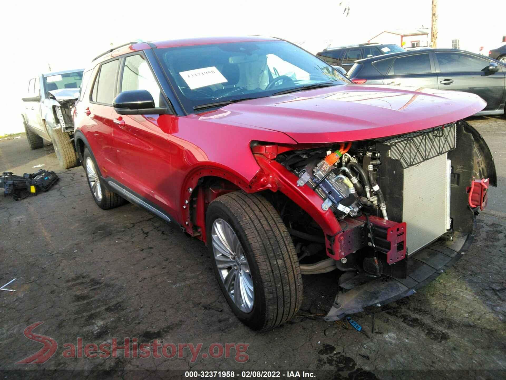 2020 FORD EXPLORER — VIN 1FM5K8FW7LGC50398