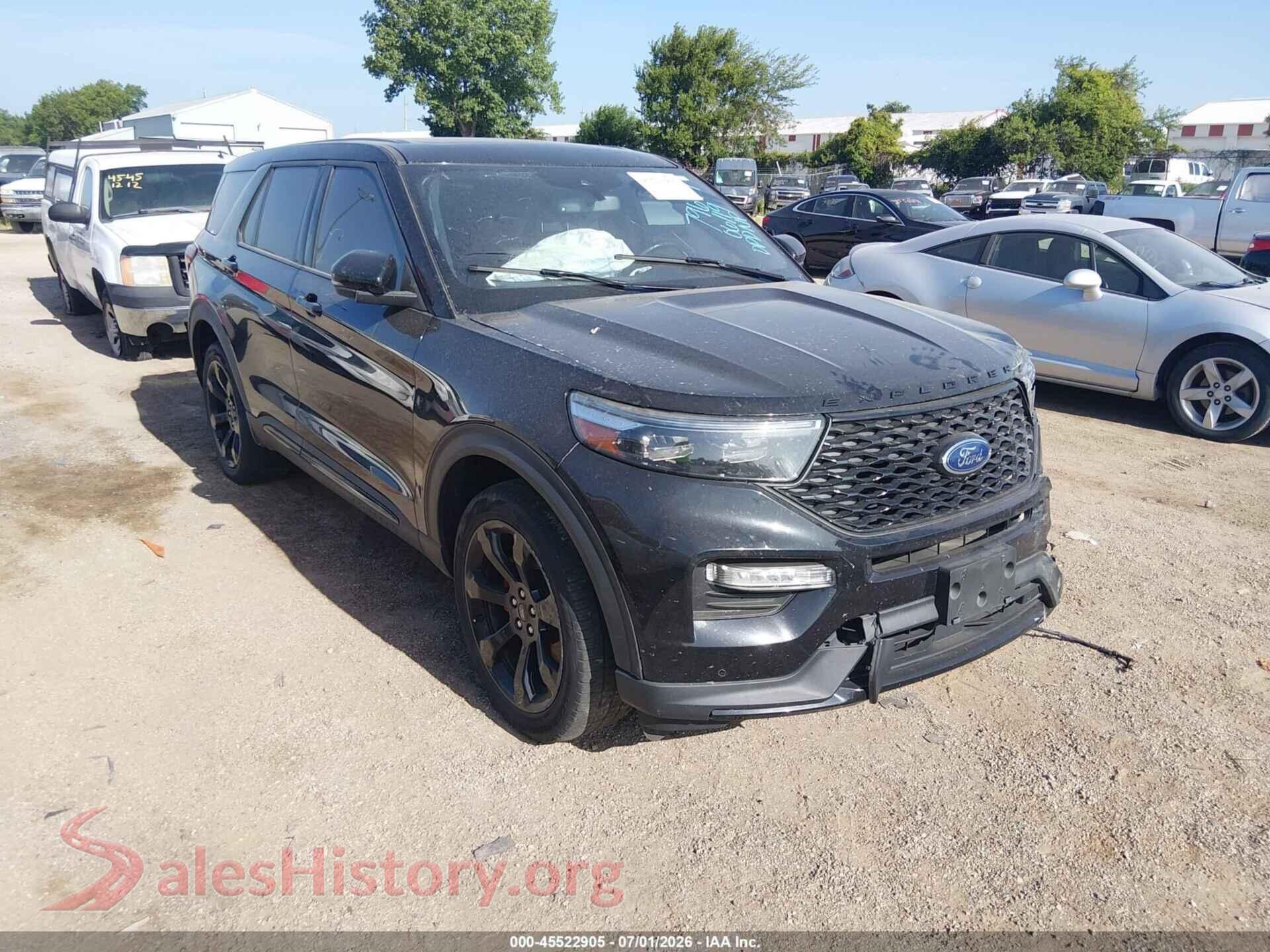2022 FORD EXPLORER — VIN 1FM5K8GC9NGC48580