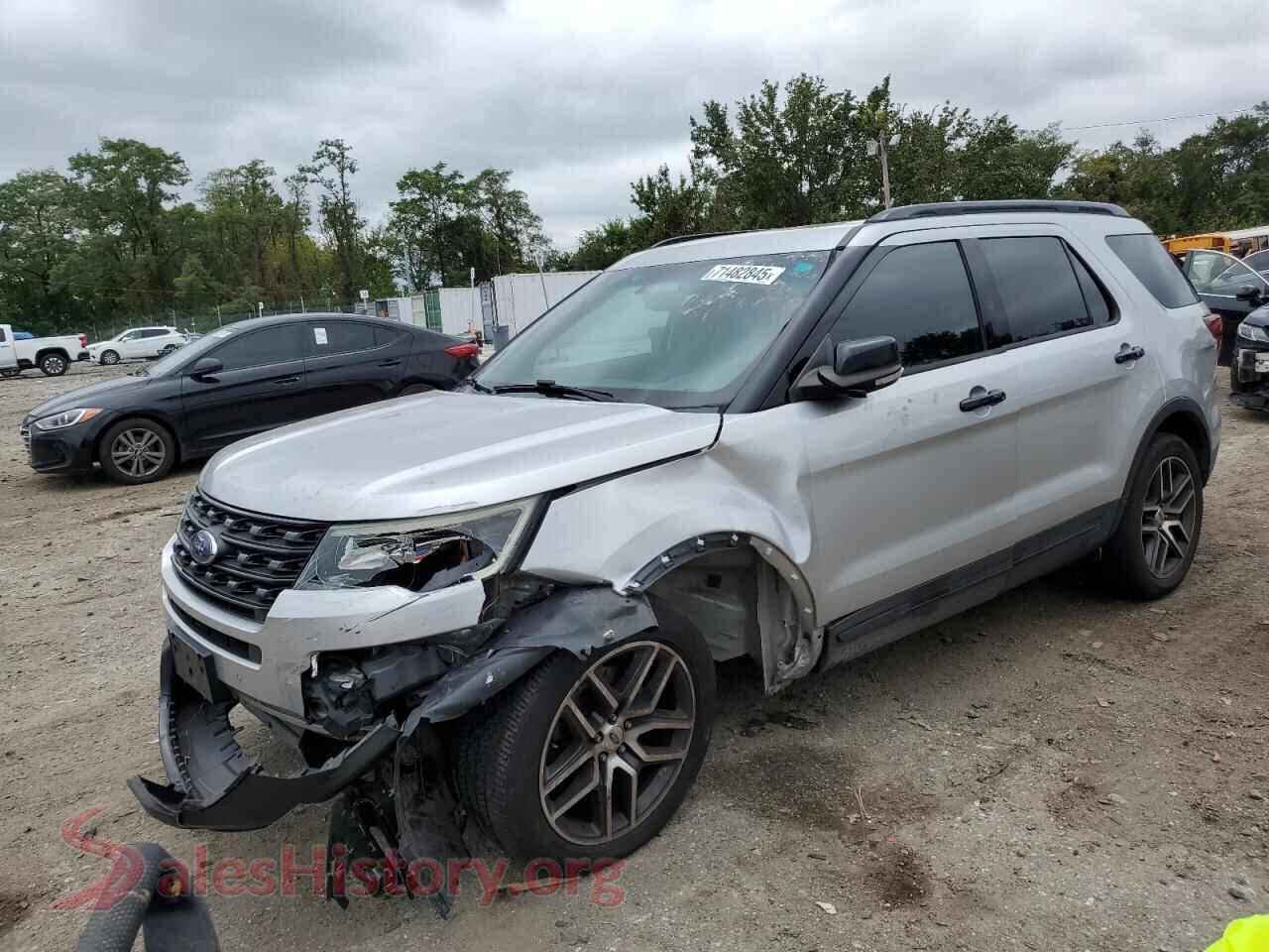 2016 FORD EXPLORER — VIN 1FM5K8GT4GGB92499