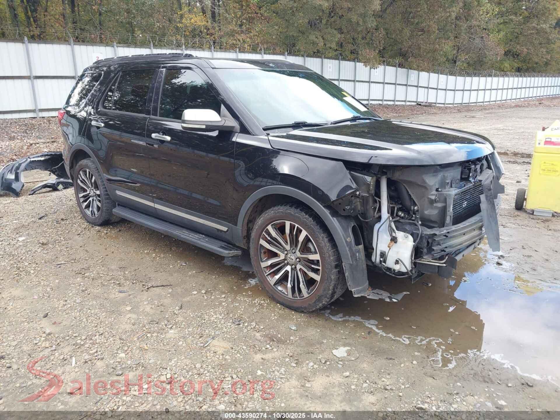 2016 FORD EXPLORER — VIN 1FM5K8HT3GGC98361
