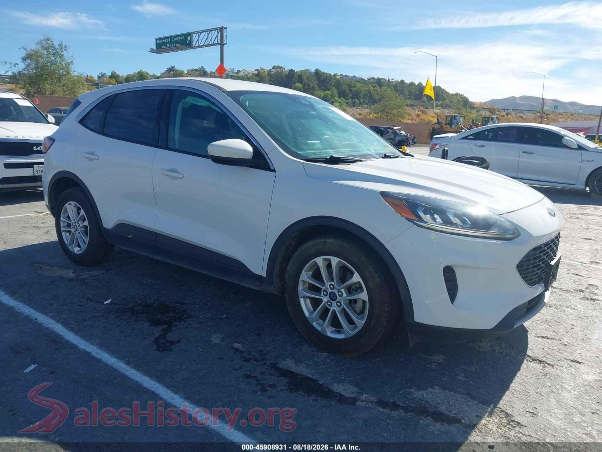 2021 FORD ESCAPE — VIN 1FMCU0BZ5MUA83836