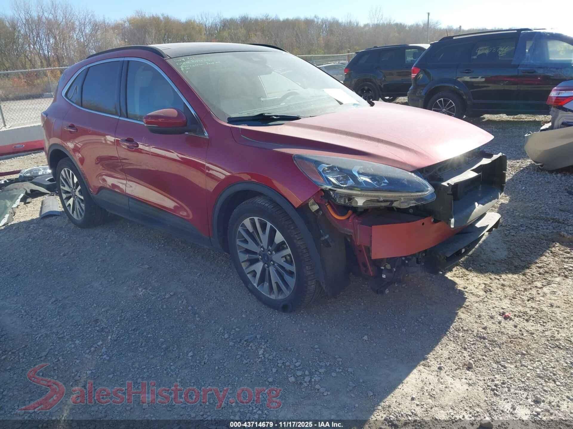 2020 FORD ESCAPE — VIN 1FMCU0DZ7LUC73097