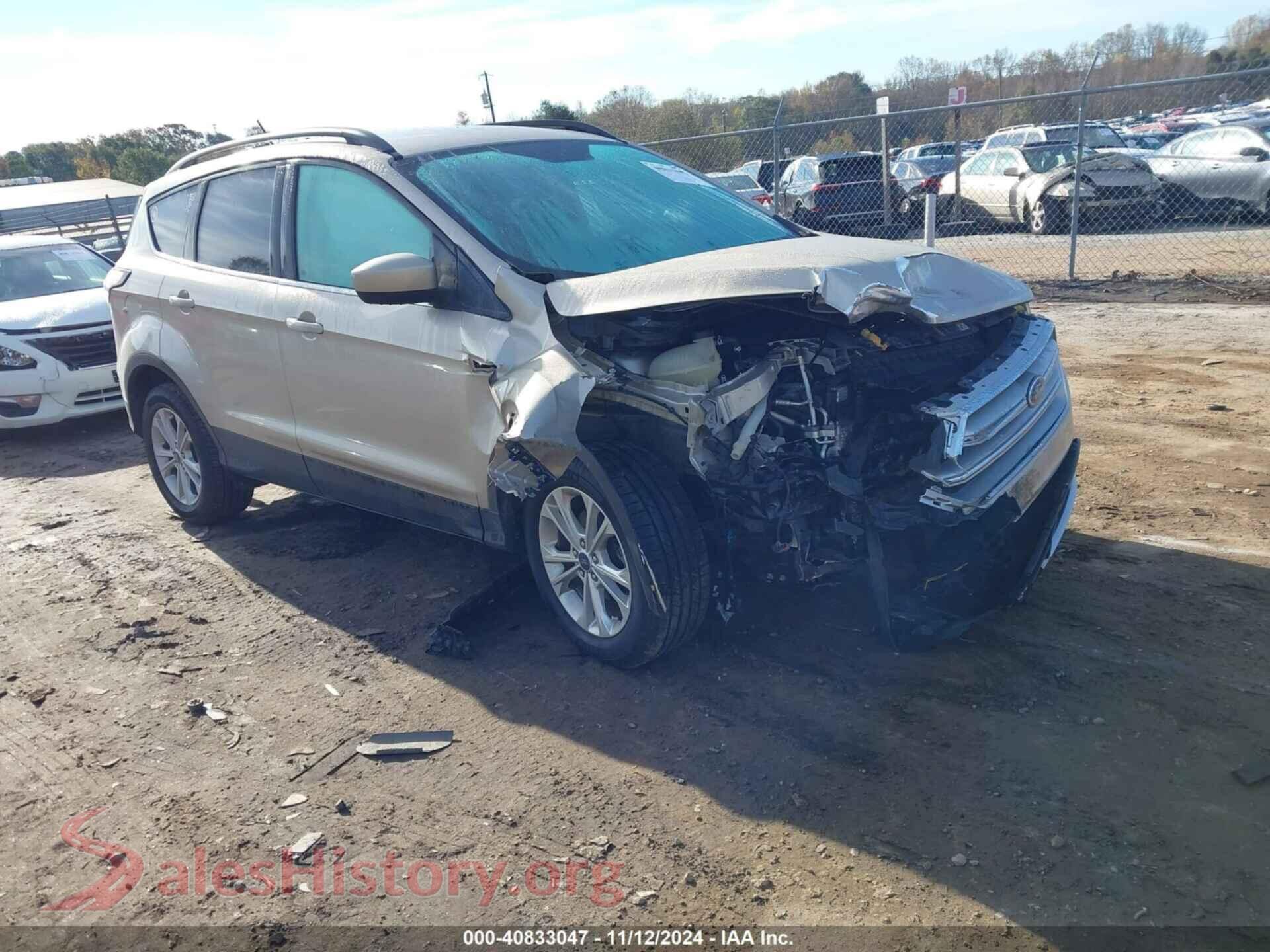 2018 FORD ESCAPE — VIN 1FMCU0GD1JUB04643