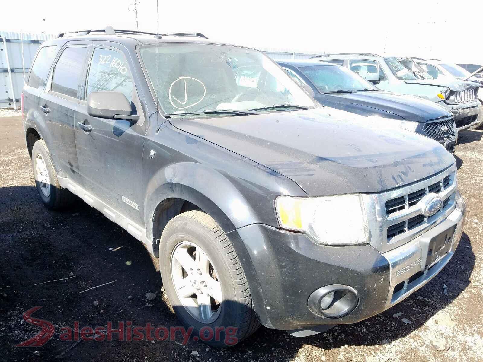2008 FORD ESCAPE — VIN 1FMCU59H38KA05535