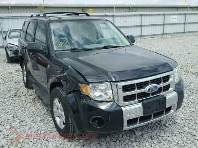 2008 FORD ESCAPE — VIN 1FMCU59H38KA49714