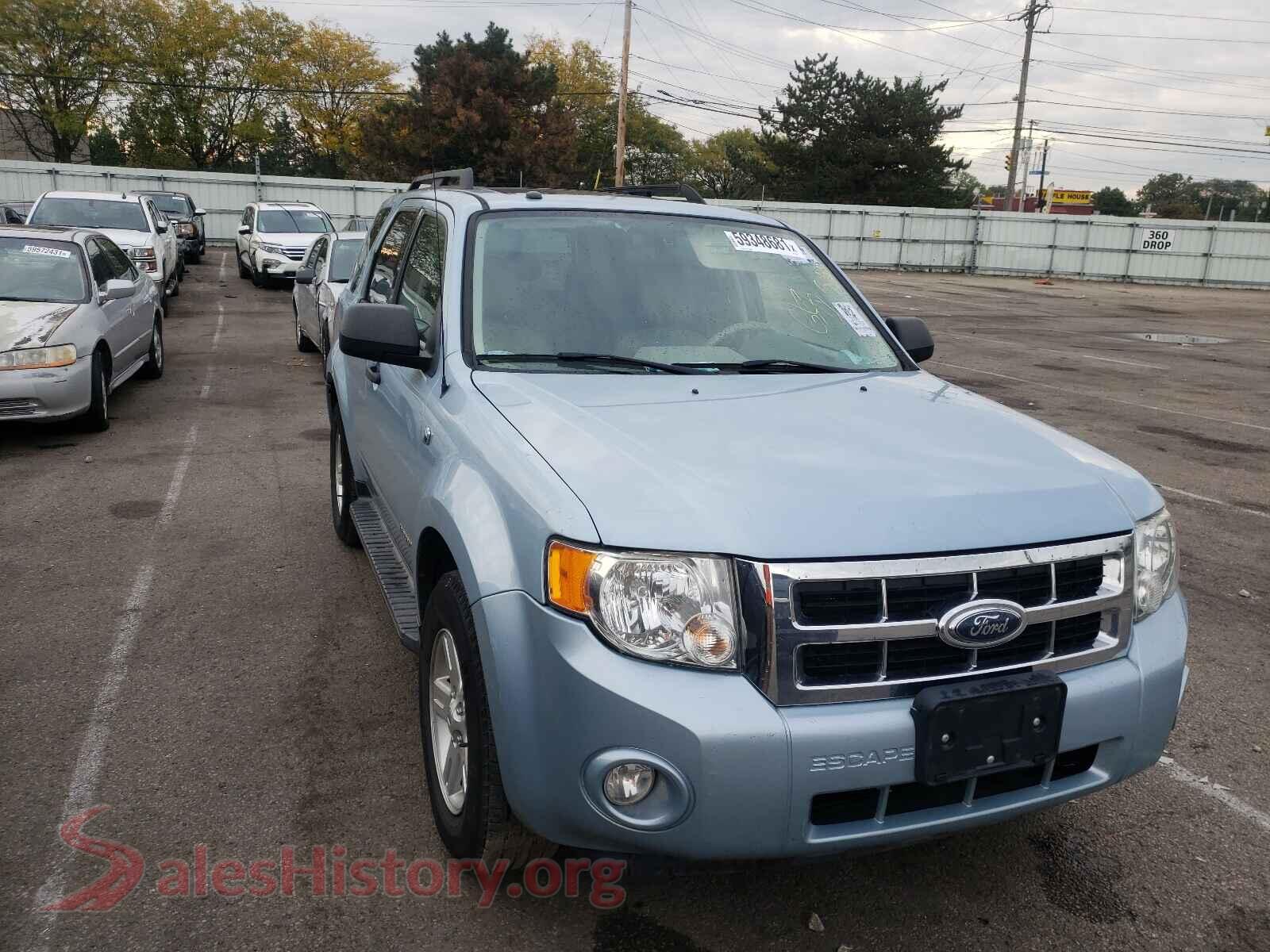 2008 FORD ESCAPE — VIN 1FMCU59H88KB67614