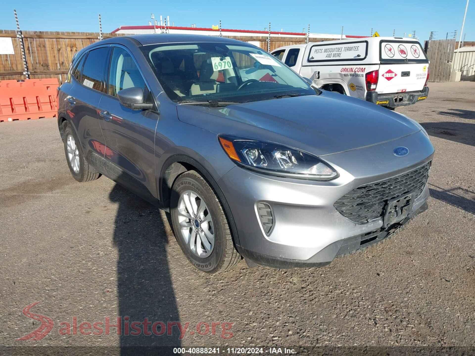 2021 FORD ESCAPE — VIN 1FMCU9BZ0MUA58668