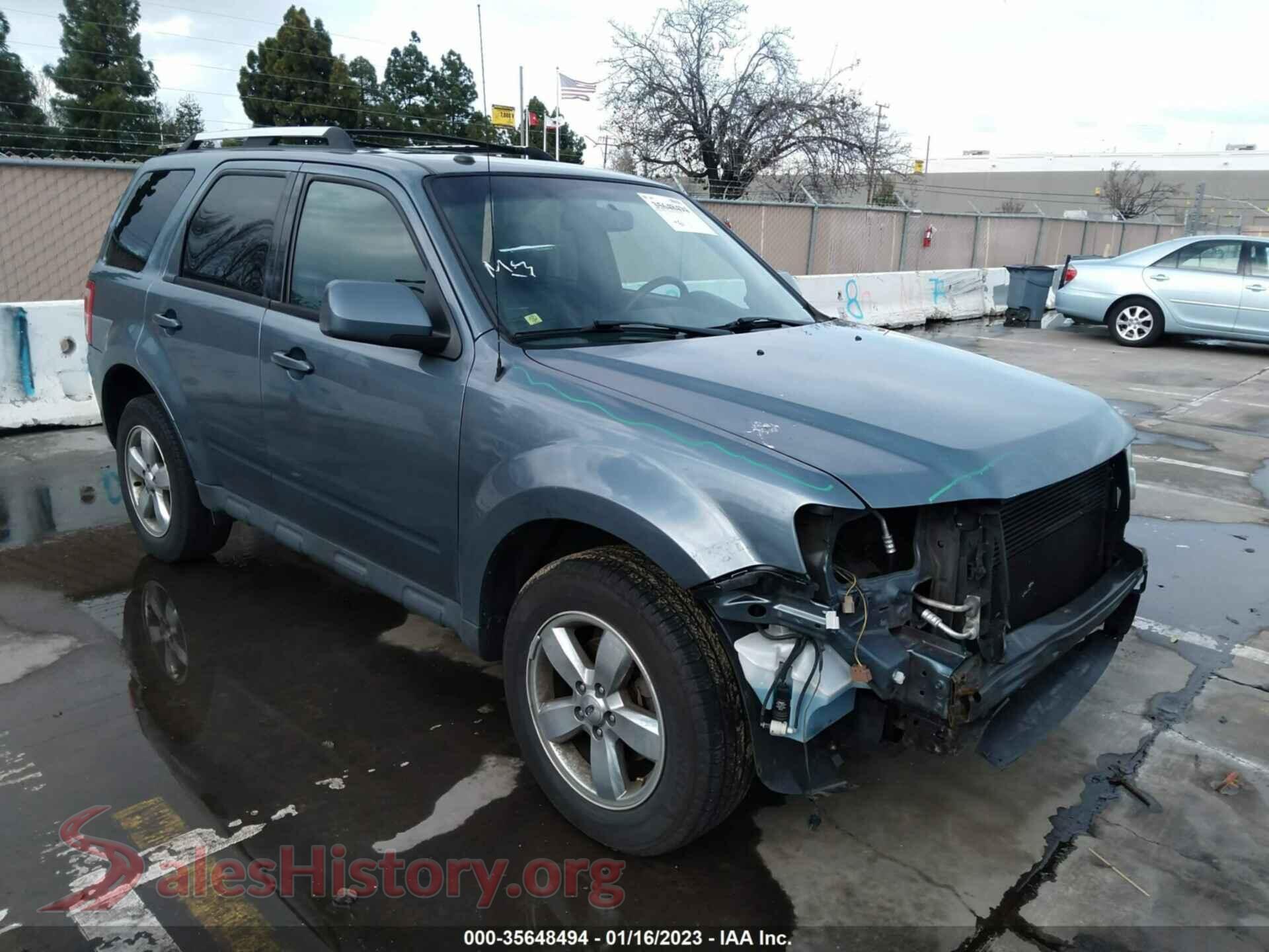 2012 FORD ESCAPE — VIN 1FMCU9EG7CKC41120