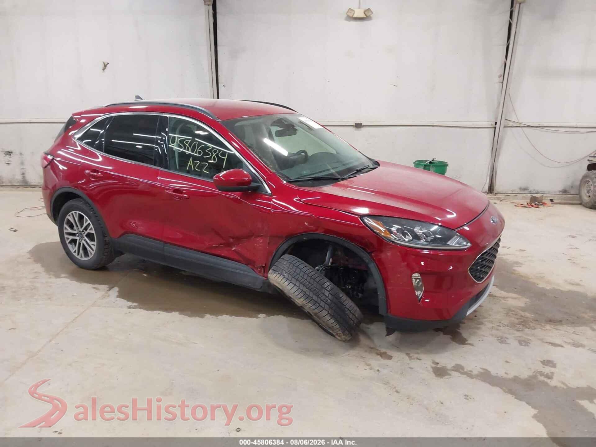 2022 FORD ESCAPE — VIN 1FMCU9H62NUA89225