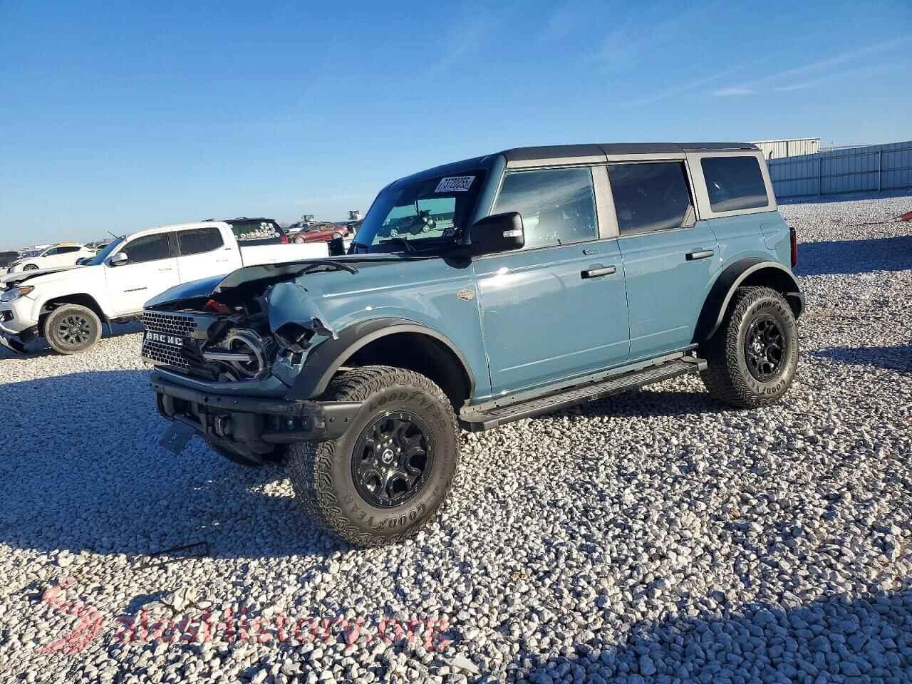 2022 FORD BRONCO — VIN 1FMEE5DP6NLB57383