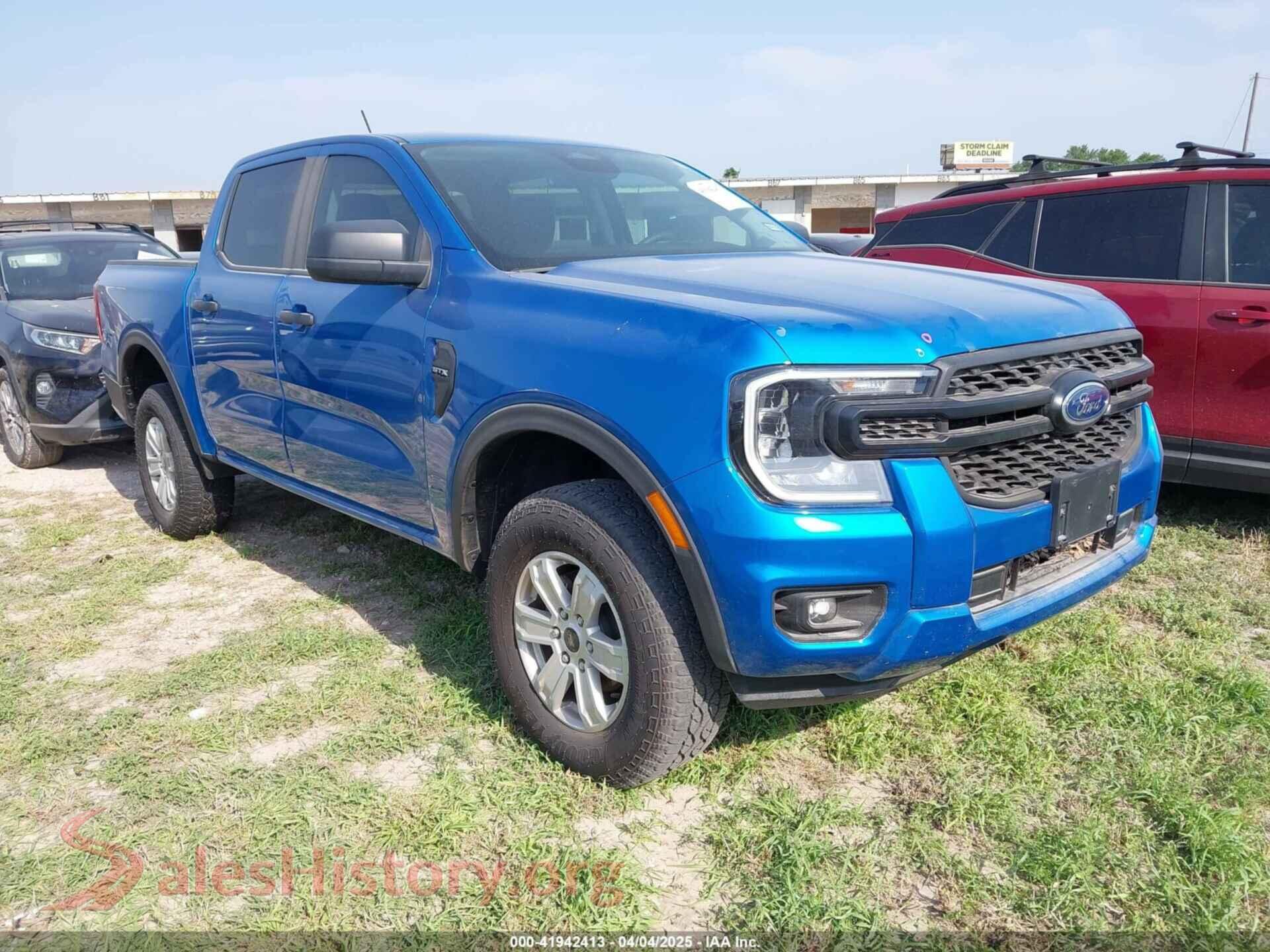 2024 FORD RANGER — VIN 1FTER4BH4RLE25948