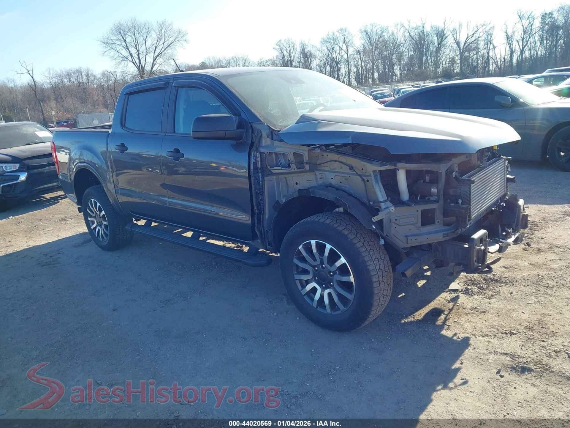 2019 FORD RANGER — VIN 1FTER4FH0KLB17983