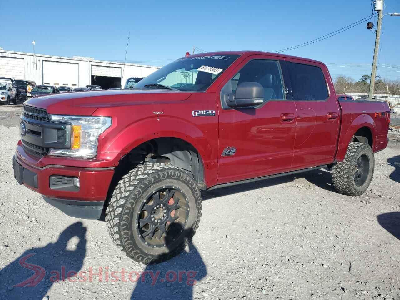 2018 FORD F-150 — VIN 1FTEW1E58JKE08220