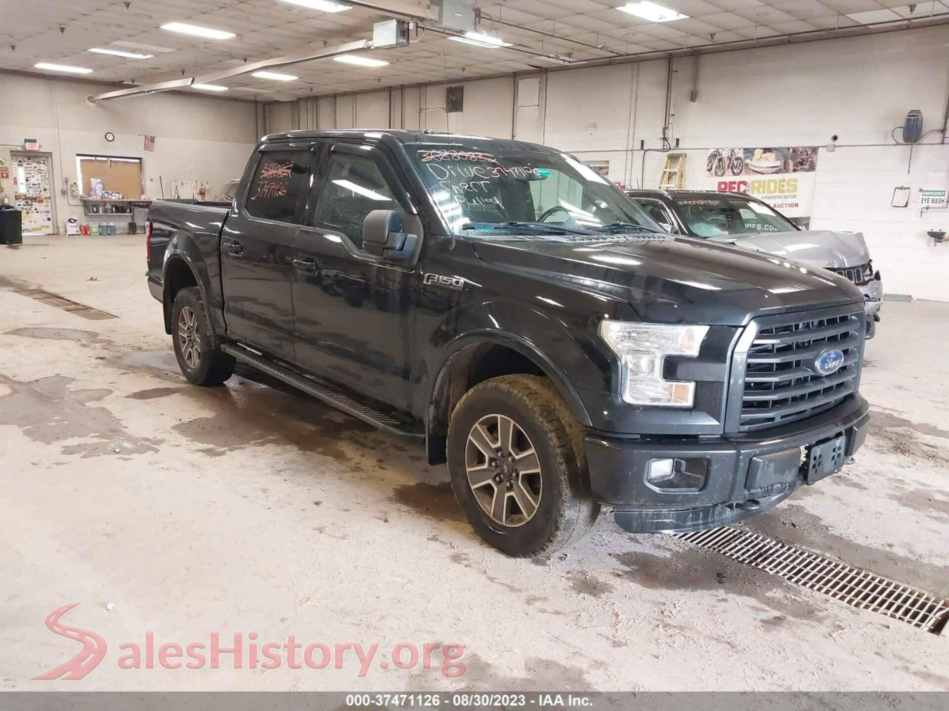2015 FORD F-150 — VIN 1FTEW1EF8FFA91774