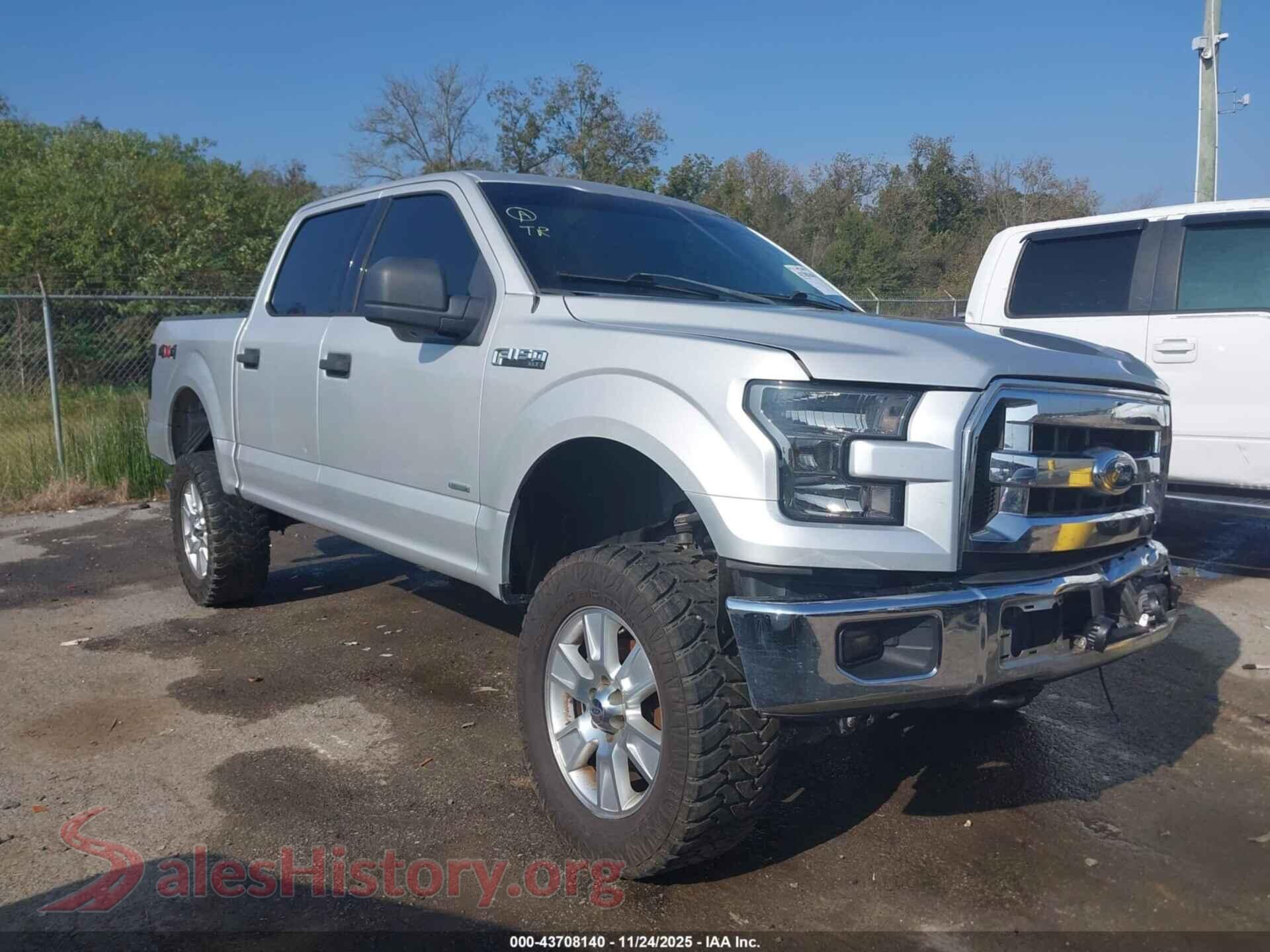 2016 FORD F-150 — VIN 1FTEW1EG6GKF89778