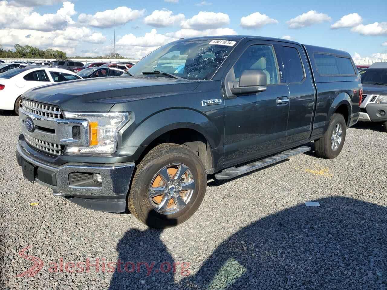 2018 FORD F-150 — VIN 1FTEX1EP8JKE74491