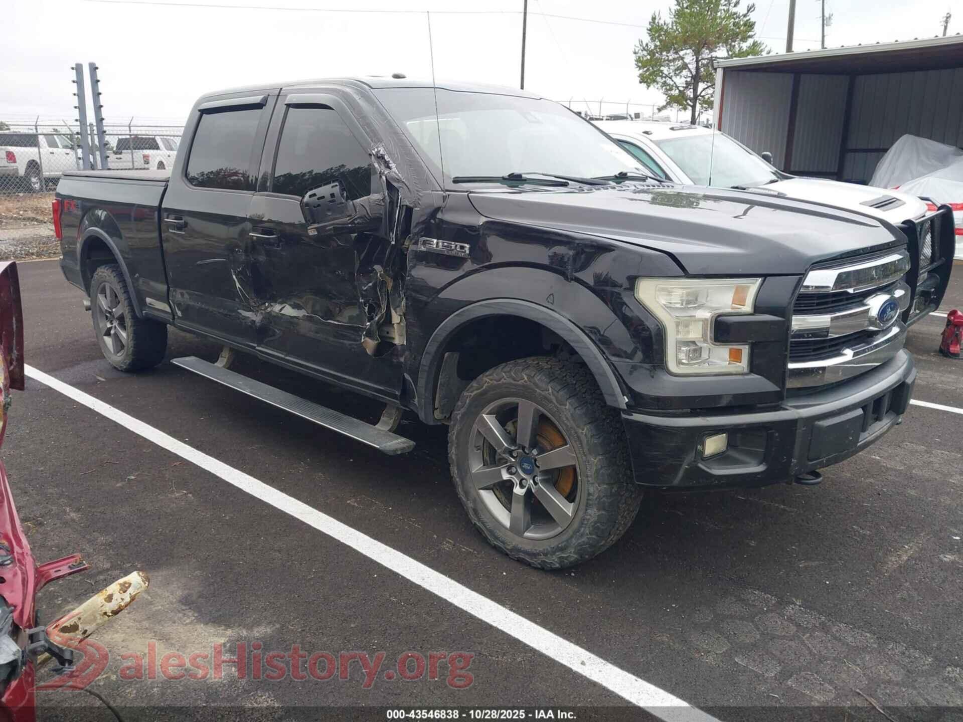 2015 FORD F-150 — VIN 1FTFW1EG6FFB74259