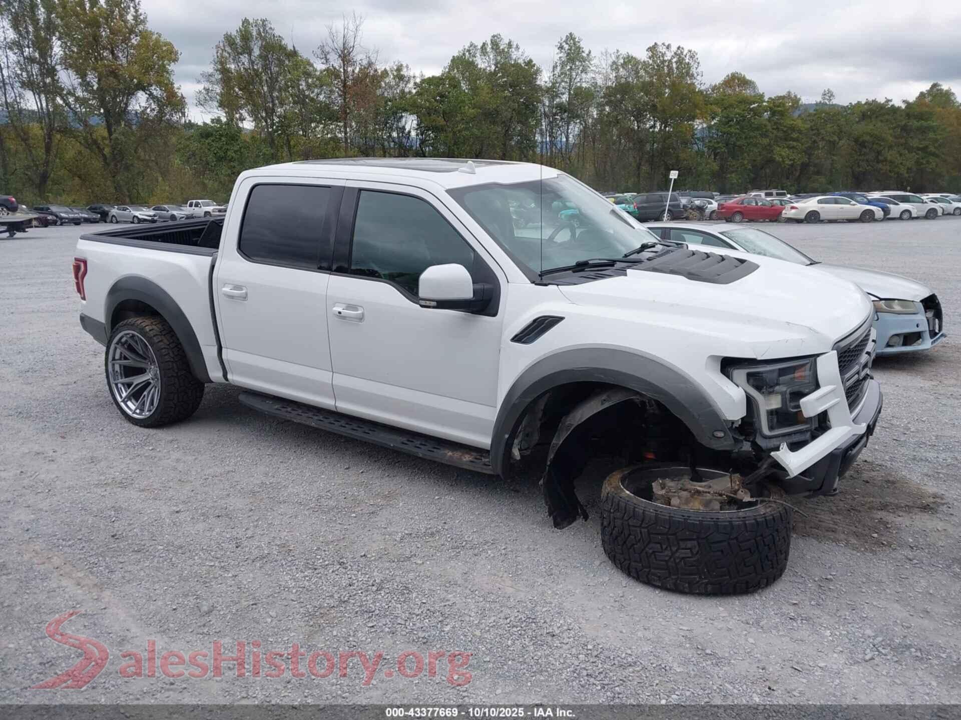 2020 FORD F-150 — VIN 1FTFW1RG0LFA70338