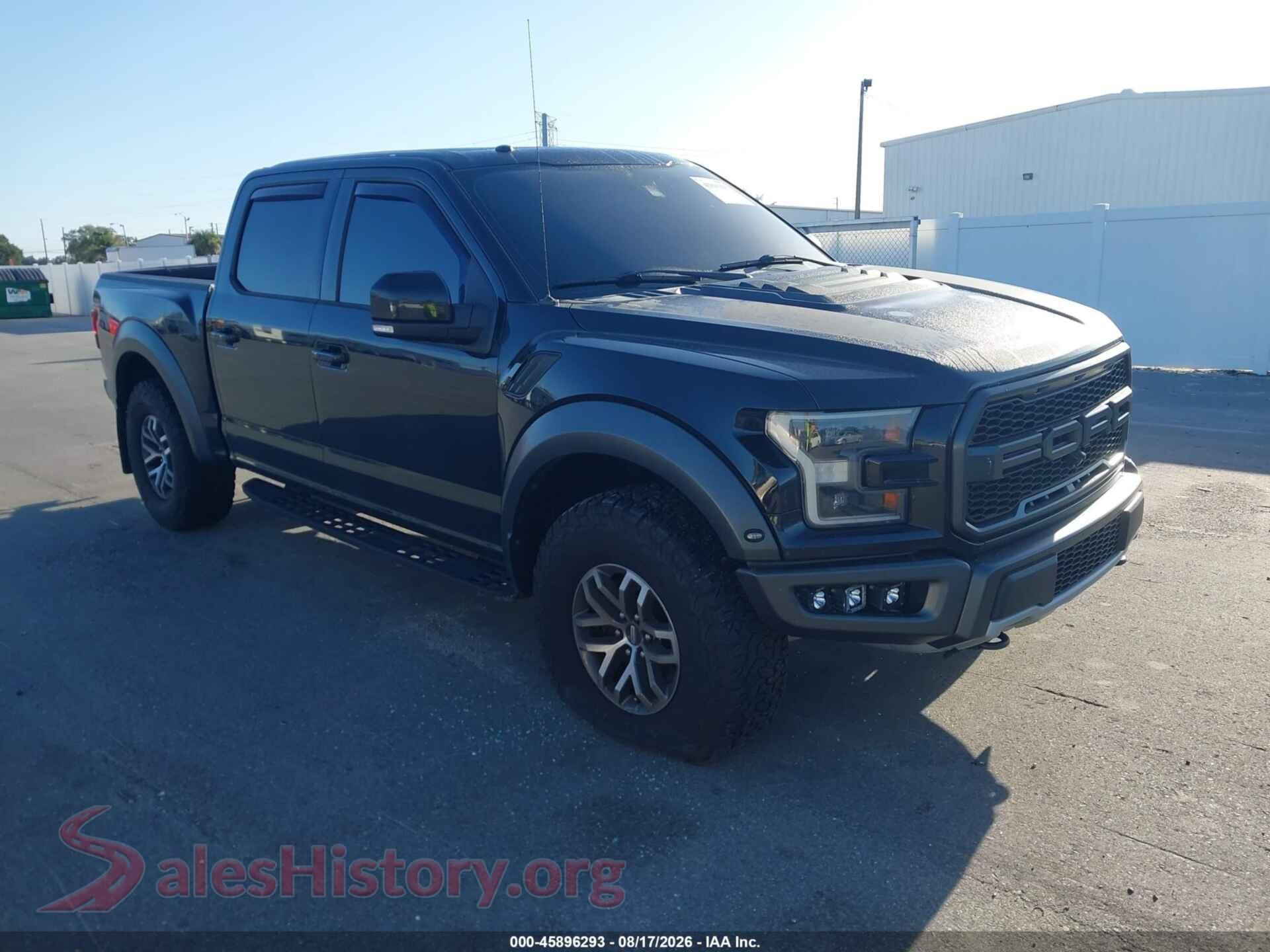 2018 FORD F-150 — VIN 1FTFW1RG5JFE39174
