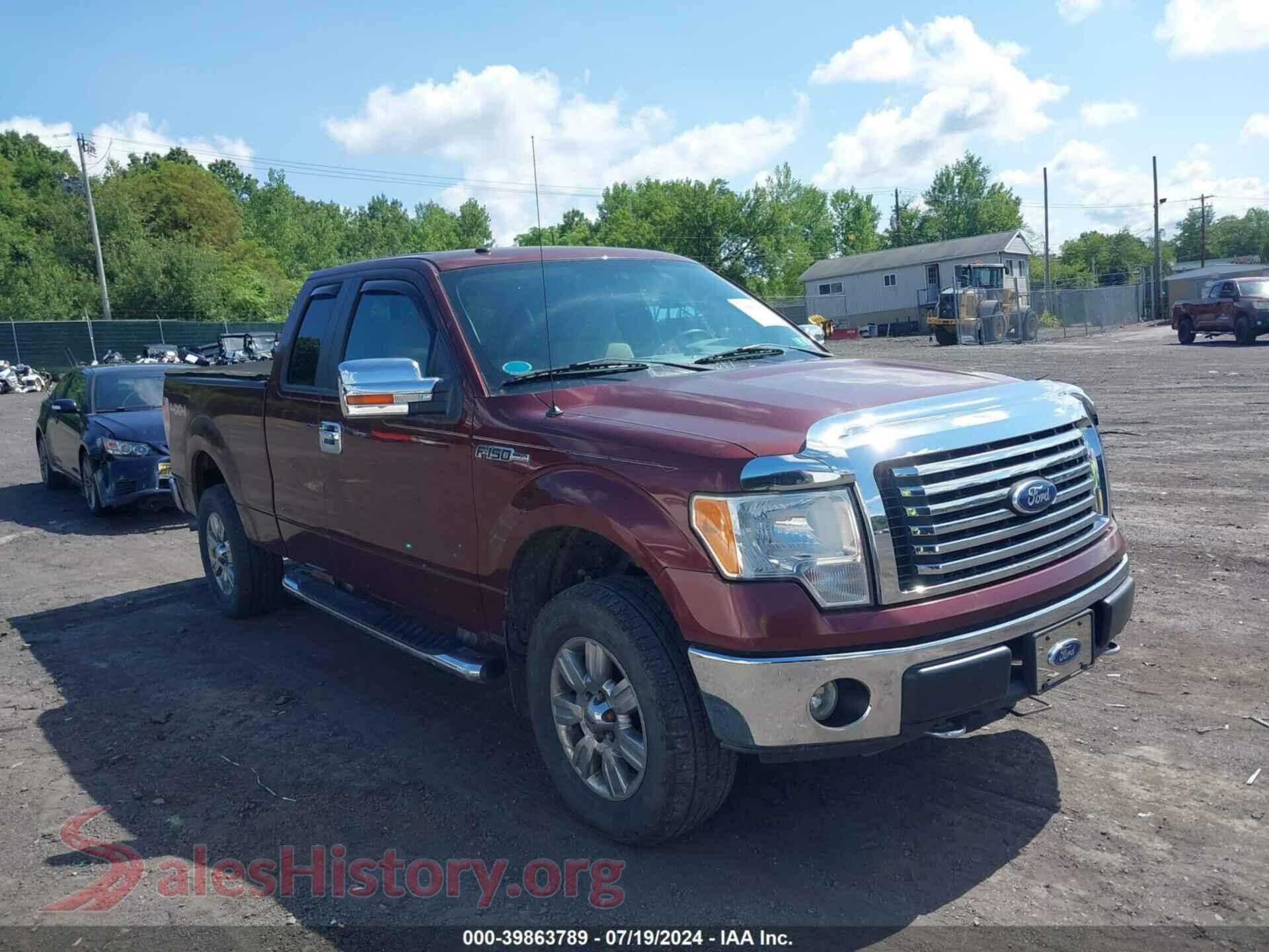 2010 FORD F-150 — VIN 1FTFX1EV0AFB45781