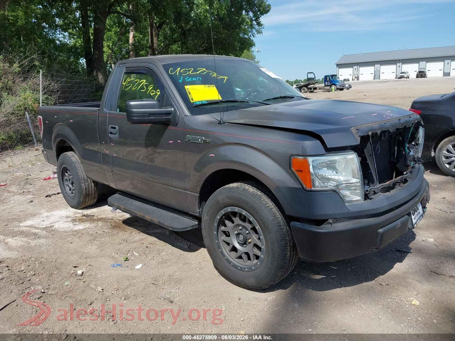 2014 FORD F-150 — VIN 1FTMF1CM0EFC06136