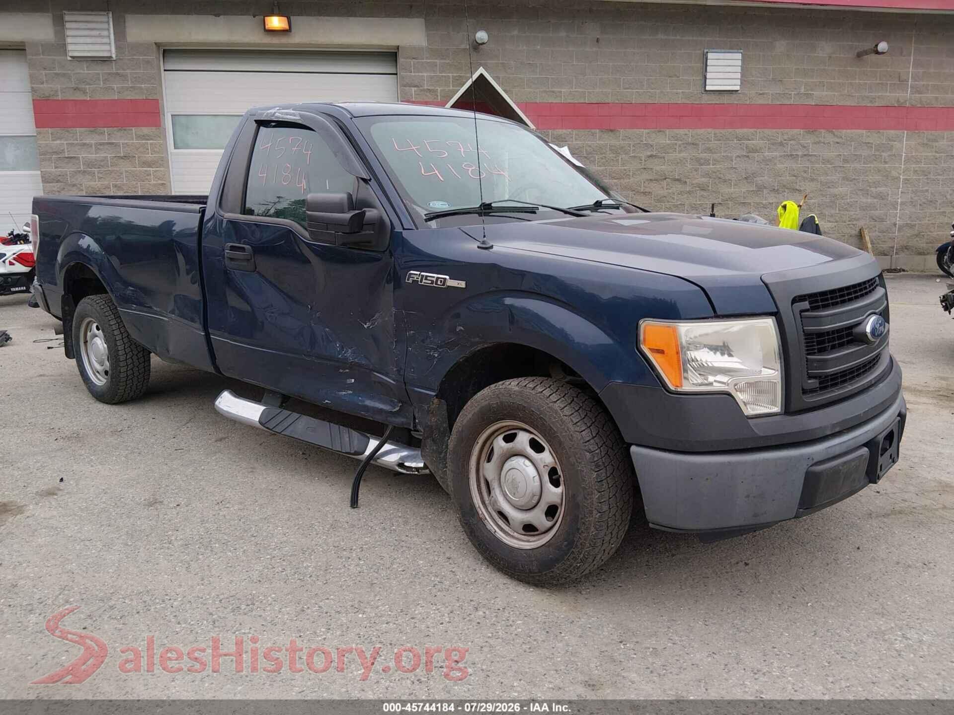 2013 FORD F-150 — VIN 1FTMF1CM6DKE57913