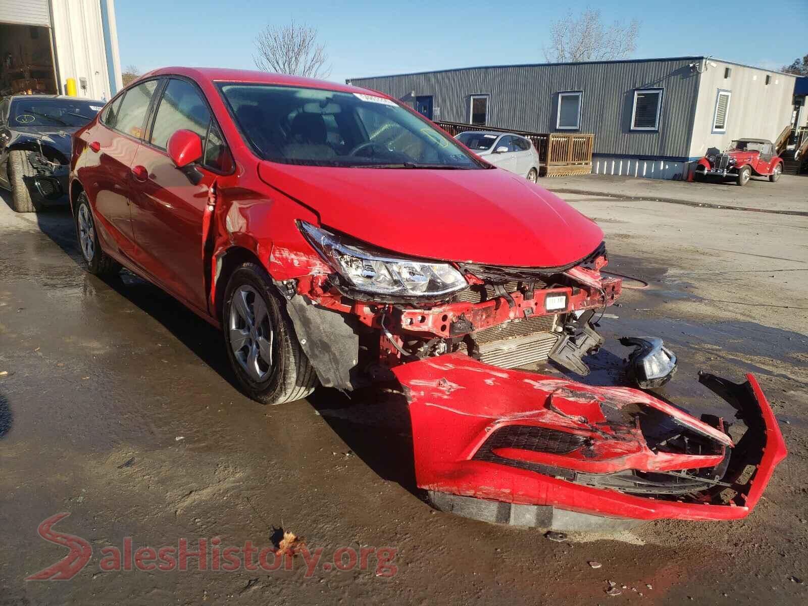 2017 CHEVROLET CRUZE — VIN 1G1BB5SM5H7171371